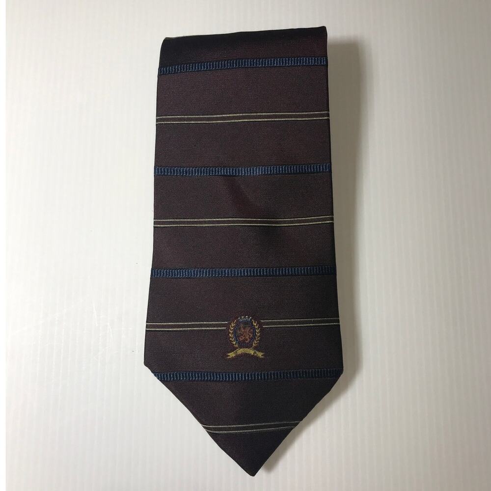 Tommy Hilfiger Classic Striped Silk Necktie